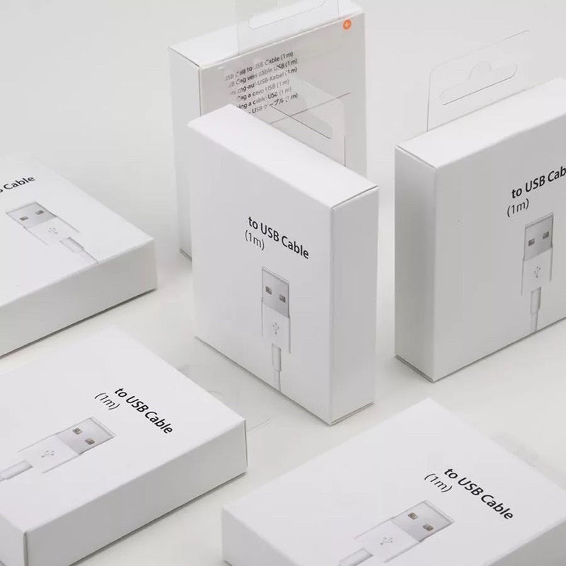 Cabo Carregador Apple Lightning para USB - 1 metro
